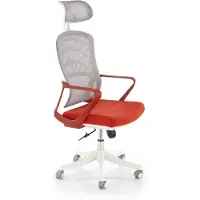 Halmar Fauteuil de bureau VESUVIO 2 cannelle / blanc