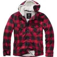 Brandit Veste mi-saison rouge clair / rouge chiné / noir