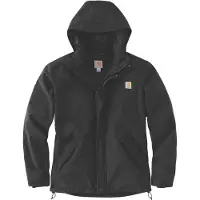 Carhartt Shoreline Rain Jacket Noir XL Homme
