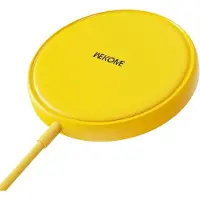 WEKOME Chargeur inductif de la série Tint - MagSafe 15 W (15 W), Chargeur sans fil, Jaune