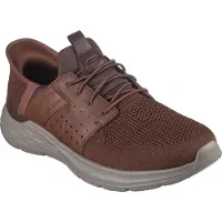 SKECHERS Slip-ins Garner Newick Relaxed Fit Trainers Marron EU 42 1/2 Homme