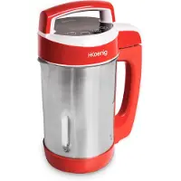 Koenig Blender chauffant - H.- MXC18 - 850 W - 1,1 L - Acier inoxydable - 2 programmes de cuisson - rouge