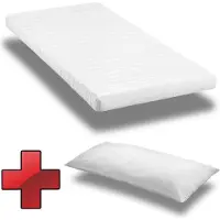 Matratzen Discount Matelas mousse confort K10 Matelas 90x200 cm + oreiller CloudComfort Basic microfibre 40x80 cm