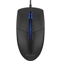A4Tech N-530S, souris de bureau rétro-éclairée, 1200 DPI, USB, noir