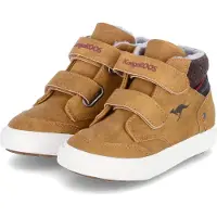 Kangaroos Baskets montantes enfant KAVU PRIMO filles - Marron - 28