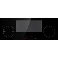 Klarstein Plaque Induction 7000W, Plaque de Cuisson Electrique à Induction, Plaque Induction Encastrées 4 Feux, Tables de Cuisson Encastrable, Contrôle Tactile, Rechaud Electrique pour la Cuisine