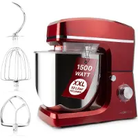 Clatronic Robot pétrin multifonction 10L 1500W KM 3765 Rouge