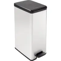 Curver 240640 DECO SLIM BIN Abfalleim 40L sm