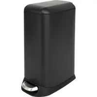 SVITA TS12 Poubelle à pédale Poubelle 12l incl. seau intérieur Pédale noire