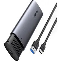 UGREEN Cm400 M.2 Drive Enclosure, B-Key, Ngff, Sata (Gris)