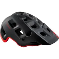 Met Casque Terranova - noir et rouge - taille S (52-56 cm)