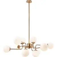 Maytoni MOD221-PL-12-G, 12 ampoule(s), E14, IP20, blanc