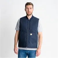Stier Gilet de travail lourd Padded bci cotton M Navy (M)