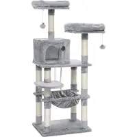 Feandrea Griffoir pour chat Multiple I 143 cm gris clair
