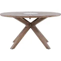 Venture Home Rosario table de jardin Ø140 marron.