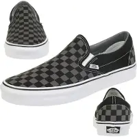 Vans Chaussure basse 'Classic' gris / noir / blanc
