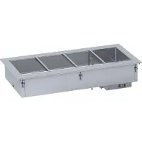CombiSteel Bain-Marie GN3/1 avec remplissage manuel d'eau