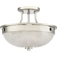 QUOIZEL Applique murale Elstead Mantle, douille E27, 2 lumières, nickel poli