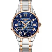 Roamer Montre pour homme 513821 49 45 50, bleu foncé, classique