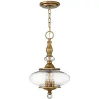 HINKLEY Wexley Lampe à suspendre E14 triple Heritage laiton (E14)