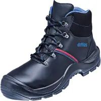 Atlas 10010352217034 Herren S3 Sicherheitsschuhe "ANATOMIC BAU 500" schwarz Größe 40