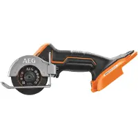 AEG Mini scie multi-matériaux 18V - sans balais - sous-compacte - sans batterie ni chargeur - 6 disques - BMMS18SBL-0
