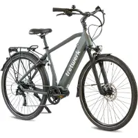 Tretwerk Vélo électrique Sonic Pedelec 28 pouces, vélo de randonnée, taille 160 - 180 cm, vélo électrique de randonnée à 8 vitesses, vert