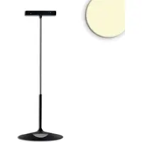 ISOLED Track48 Lampe à suspendre Shade 5,5W, 120°, 48V DC, noir, 3000K, DALI dimmable