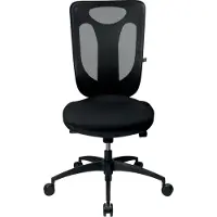 Topstar Chaise De Bureau Net Pro 100 Noir (45 - 55 cm)