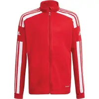 Adidas Squadra 21 Half Zip Sweatshirt Rouge 7-8 Years Enfants