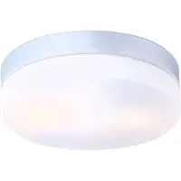 Globo Plafonnier extérieur rond Vranos - D24xH6,5cm