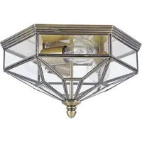 Maytoni Plafonnier, métal bronze, 3 flammes, E27, L 25,2cm