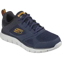 SKECHERS Baskets basses 'Track-Syntac' bleu foncé