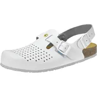 ABEBA Sabot de travail blanc 4050, OB, pointure UE : 43 (OB, 43)