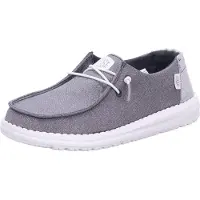 HEY DUDE Slip ons Wendy Metallic Sparkle femmes - Gris - 37