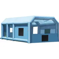 Vevor Cabine de Peinture Gonflable 9x4,8x3,6 m