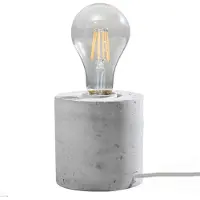 Sollux Lampe à poser SALGADO béton 1xE27 15W béton 10x10x10cm