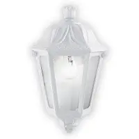 Ideal Lux Applique blanche ANNA 1 ampoule résine