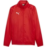 Puma Veste de sport 'TeamGoal' rouge vif / blanc