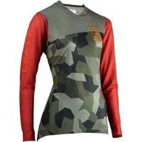 Leatt MTB Gravity 4.0 Maillot Femme Camo XS