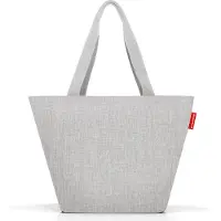 Reisenthel shopper M, sac à provisions, sac de transport, sac à bandoulière, sac, tissu polyester, Twist Sky Rose, 15 L, ZS1035