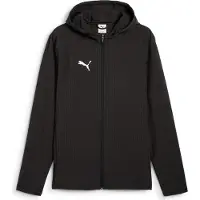 Puma Vestes d’entraînement 'TeamAdditions' noir / blanc
