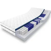 Sleezzze Matelas à ressorts ensachés Sleezzz Superior 80 x 200 cm, hauteur 18 cm, degré de fermeté H3