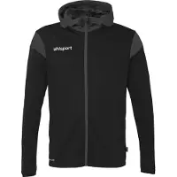 Uhlsport Squad 27 Veste À Capuchon Hommes - Noir / Anthracite | Taille: 3XL