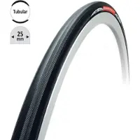 Tufo Hi-composite Carbon Tubular 700c X 25 Rigid Road Tyre Noir 700C x 25