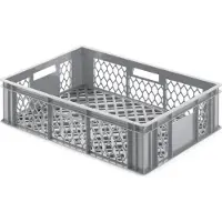 Alutec Boîte à couvercle rabattable (L x l x H) 400