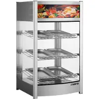 Saro Comptoir chauffant Finn, dimensions : L 460 x P 448 x H 785