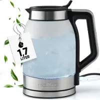 ProfiCook PC-WK 1215 G - 1,7 l - 2200 W - Transparent - Verre - Edelstahl - Wasserstandsanzeige