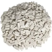LEGO Briques 2x4 Blanc - 3001 NOUVEAU Quantité 25x