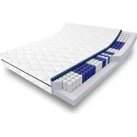Sleezzze matelas à ressorts ensachés 7 zones Sleezzz Superior 120 x 200 cm, hauteur 18 cm, degré de fermeté H3